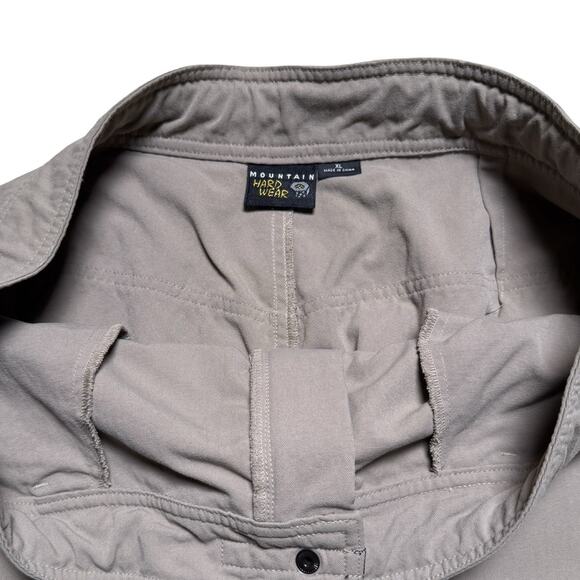 Mountain Hardwear Beige Nylon Belted Men's XL Short Adjustable 38 X 12 - Picture 2 of 7